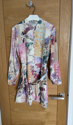 Zara floral printed shirt - zara,