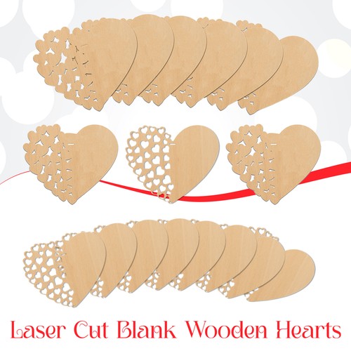 Wooden craft embellishments - wooden,