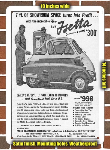 Metal sign 1957 - metal,