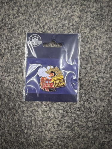 Runaway mine train pin - mine, badge