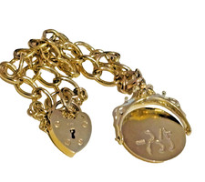 12.19g RARE 9ct GOLD 7" CURB