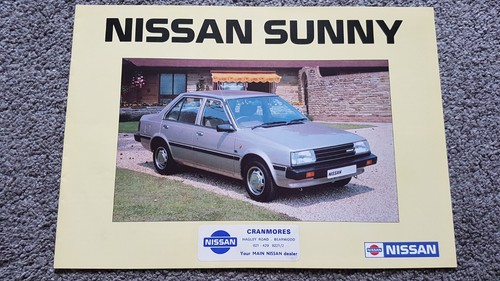 Nissan sunny sales brochure - nissan,