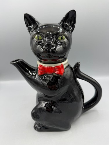 Wood potter black - black, cat