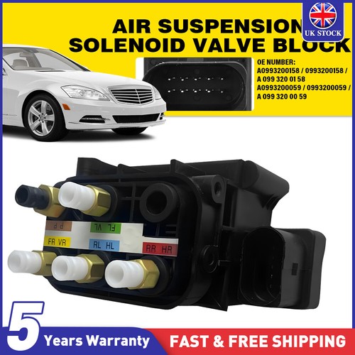 Air suspension valve block - air,