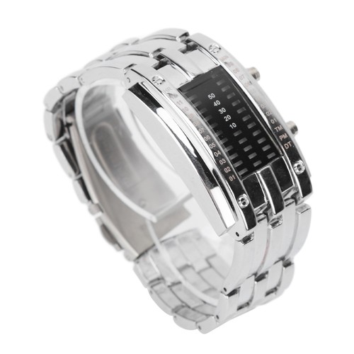Led watch unique binary - watch,