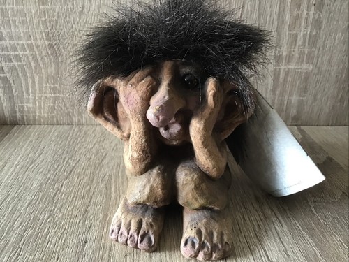 Vintage troll made - troll,, norway