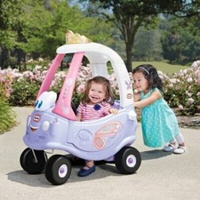 Girls Little Tikes Cozy Coupe