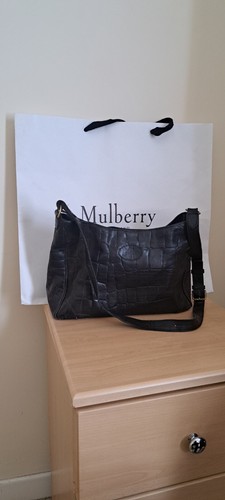 Original vintage mulberry croc - mulberry,