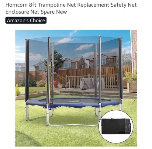 Homcom 8ft trampoline - homcom,