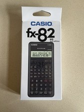 Casio FX-82MS-2 Scientific Calculator, Battery Operated, Grey