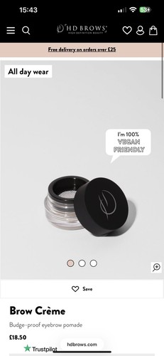 Brow crème smoke - brow,