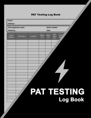 Pat testing log book - pat,