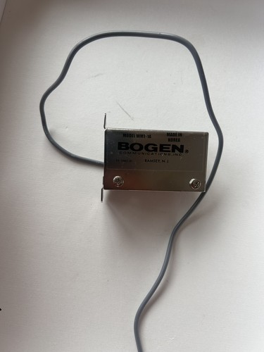 Bogen wmt line input - wmt-1a, input/output
