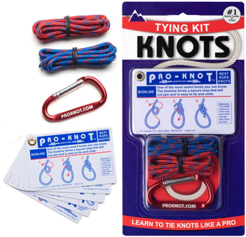Pro knot rope - tying, kit