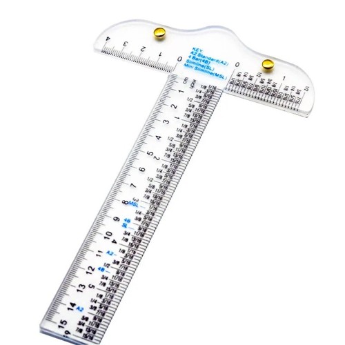 Handtool clear inch metric - clear,