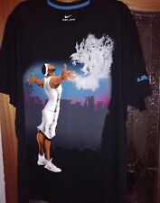 Nike Lebron James Chalk Lion T Shirt size XXL  Rare Dri-FIT excellent con*