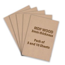 MDF Board Sheets for Crafts