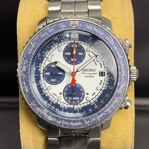 Rare seiko flightmaster sna413 - rare,