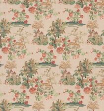 GP & J BAKER CURTAIN FABRIC 'KNIGHT'S TALE LIGHT - PLASTER' 4 METRES  KIT KEMP