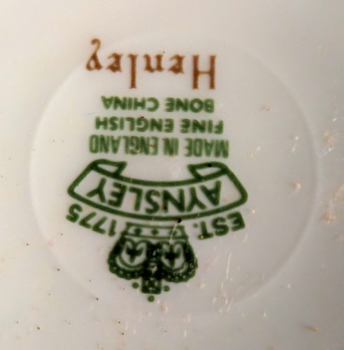 Aynsley henley bone china - henley,