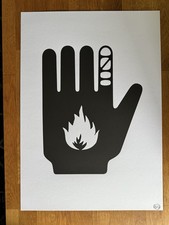 Ceasefire - Screeprint by Robert Del Naja (2022)