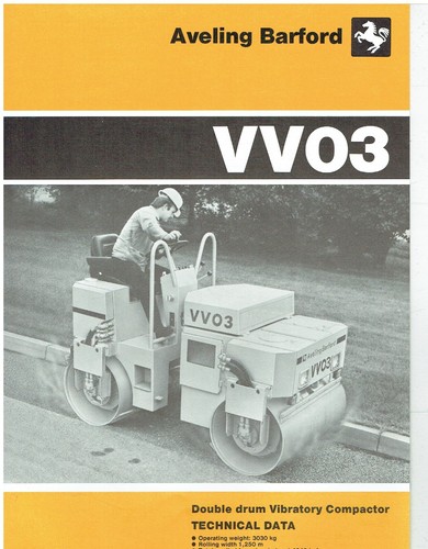 Aveling barford vv03 - aveling,