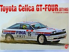 NuNu Model Kits Toyota Celica GT-Four (ST165) 91 Tour De Corse 1:24th scale