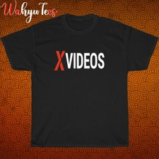 New XVIDEOS Logo Black/Grey/Navy/White Size S-5XL Unisex T-Shirt