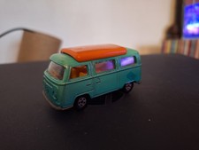 Matchbox🔥Lesney Superfast 1970 Volkswagen Vw Camper Dormobile - Blue