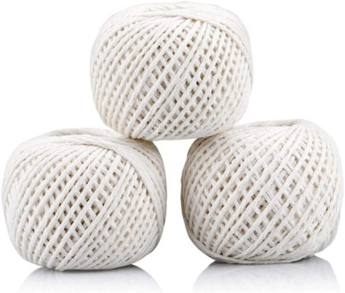 Cotton string balls pack 3 - balls,