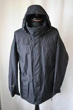 Vtg Berghaus AQ2 black rain all weather hood jacket small casual Hiking walking