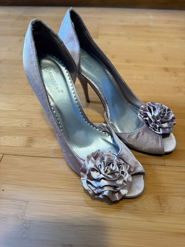 Primark lilac satin stiletto - primark,