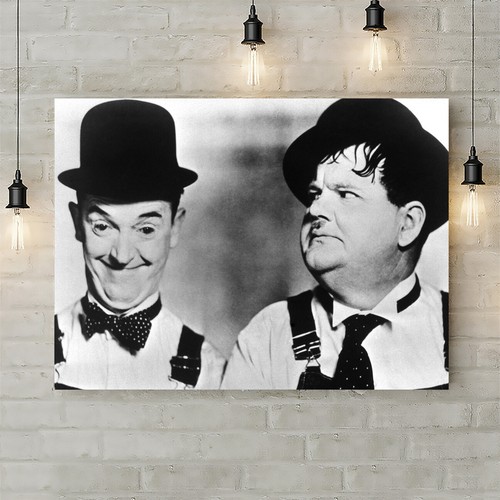 Laurel and hardy canvas - -,