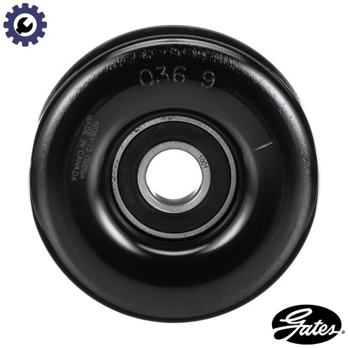 Deflectionguide pulley vribbed - deflectionguide,
