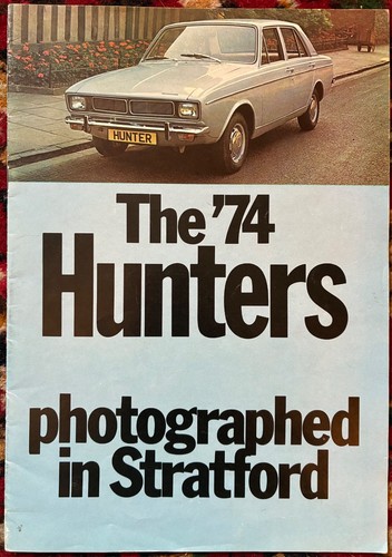 Hillman hunter 1974 sales - 1974,