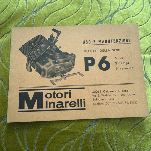 Minarelli engine 1972 - engine, p6