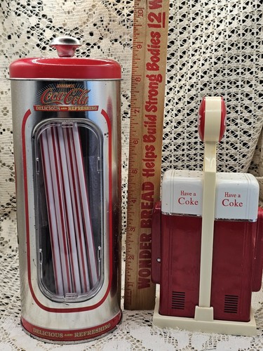 Vintage coca cola straw - vintage,