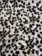3 Metres Light Grey Animal Print Viscose Jersey
