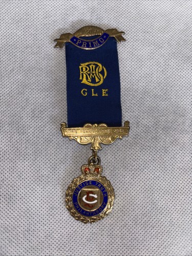 Vintage raob gle promo medal - raob,