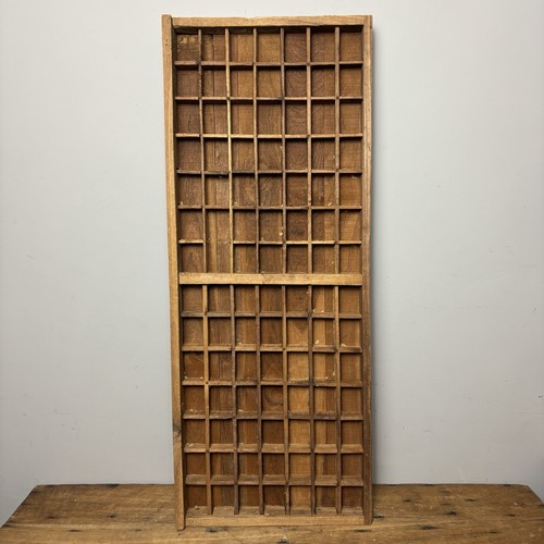 Vintage wooden printers tray - vintage,