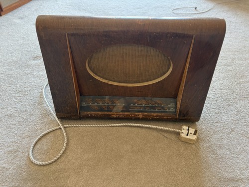 Vintage valve radio - valve,