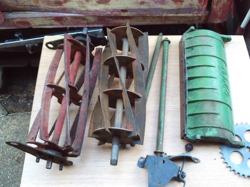 Vintage lawn mower parts see - mower,