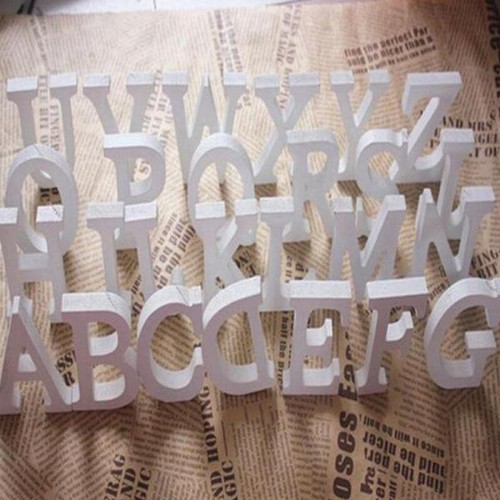 Alphabet letters wooden - alphabet,