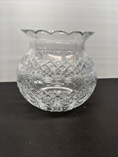 E1 Waterford Crystal American Heritage 8" MARTHA WASHINGTON UNITY VASE Ga3