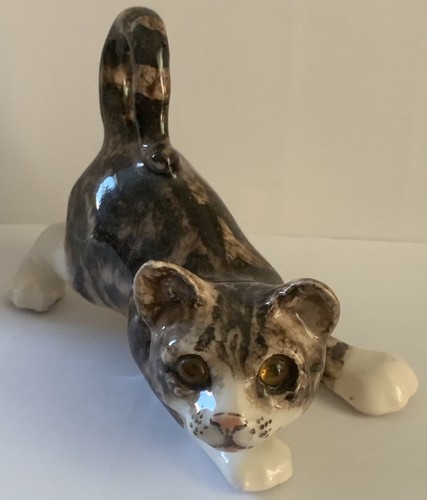 Vintage winstanley posing - vintage, cat