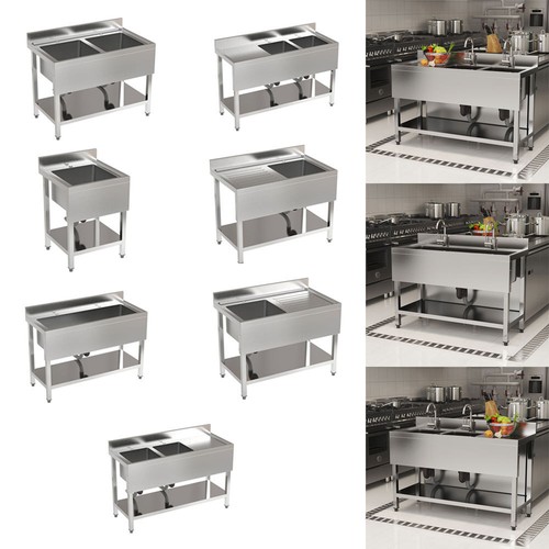 Stainless steel catering sink - stainless,