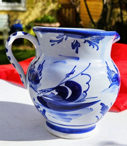 Vintage blue white chinese - &,