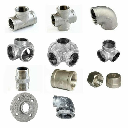 Galvanized malleable pipe - galvanized,