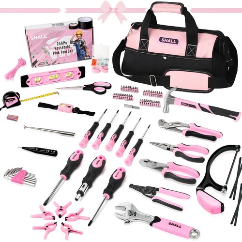 Shall pink 246pc household - shall,