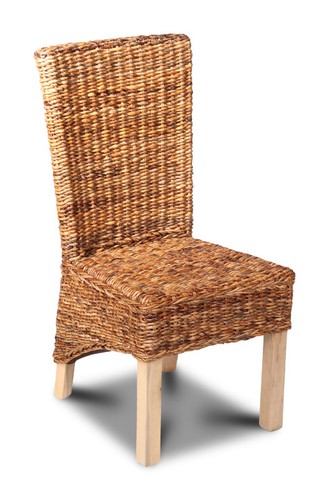 Solid wood rattan rollback - wood,